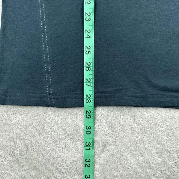 Kuhl Skor Polo Shirt Mens Small Deep River Blue Supima Cotton Casual Outdoors - Picture 12 of 12